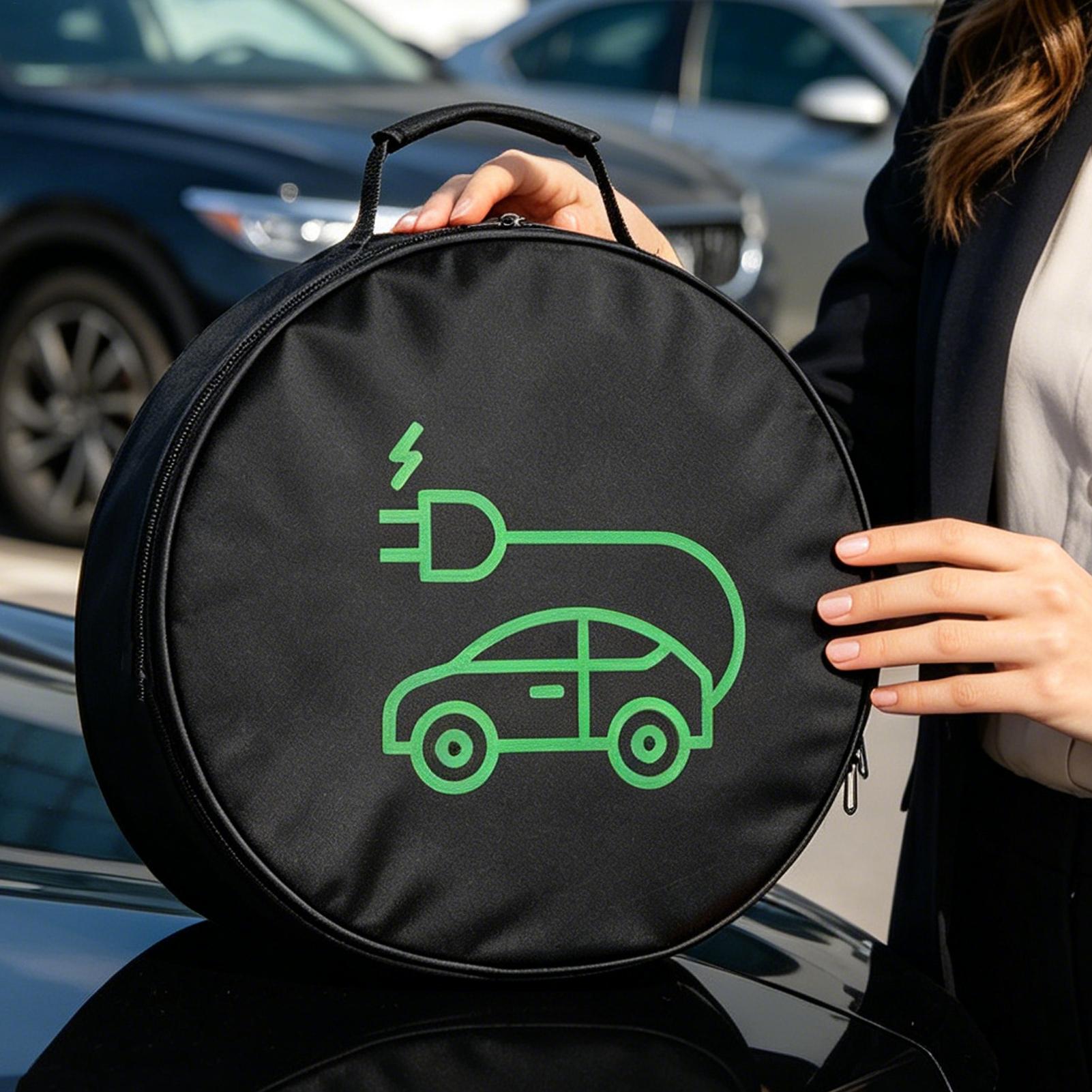 Cable Organizer Bag - EV Charging Cable Storage Bag Electric