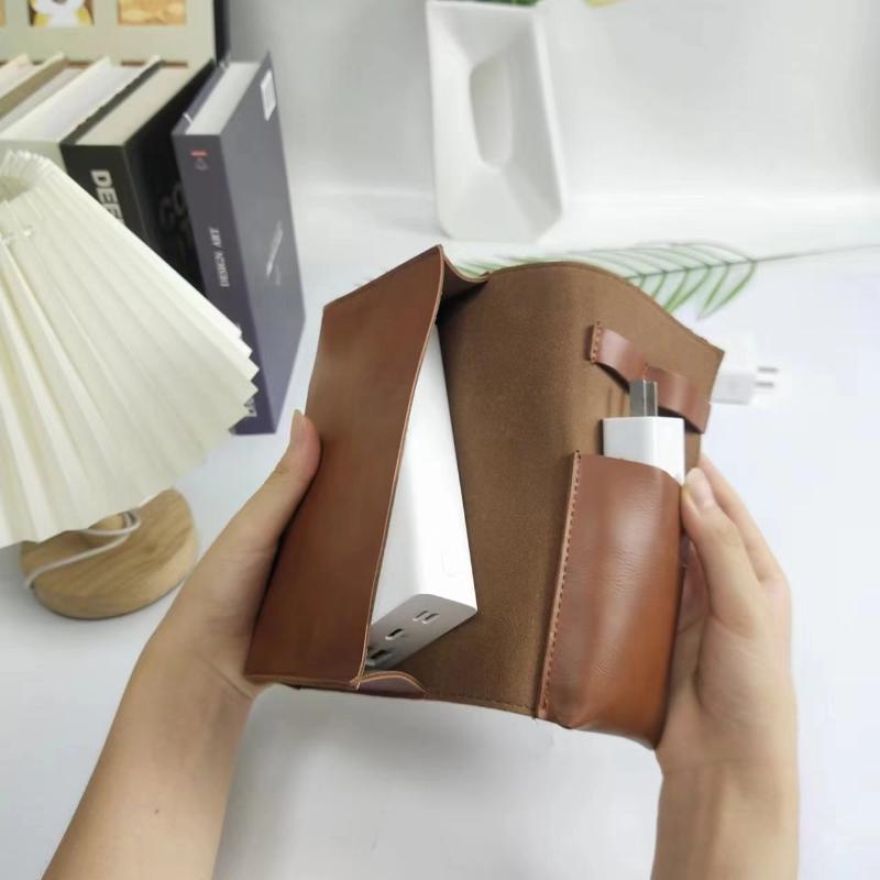 Tech Accessories Travel - 1PC PU Leather Multi-Compartment Organizer Portable