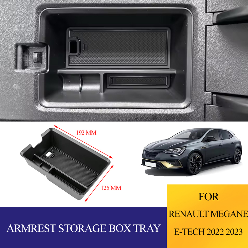 Tech Accessories 2022 - ABS Car Armrest Storage Box Tray