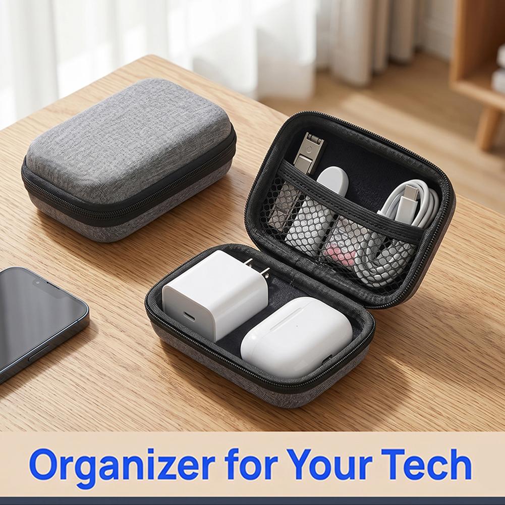 Business Headphone Bag Portabl - Cable Organizer Bag ulasan dan harga