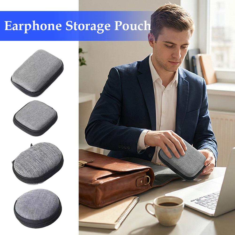 Business Headphone Bag Portabl - Cable Organizer Bag ulasan dan harga