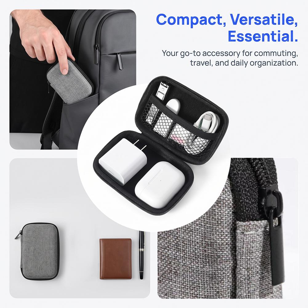 Business Headphone Bag Portabl - Cable Organizer Bag ulasan dan harga