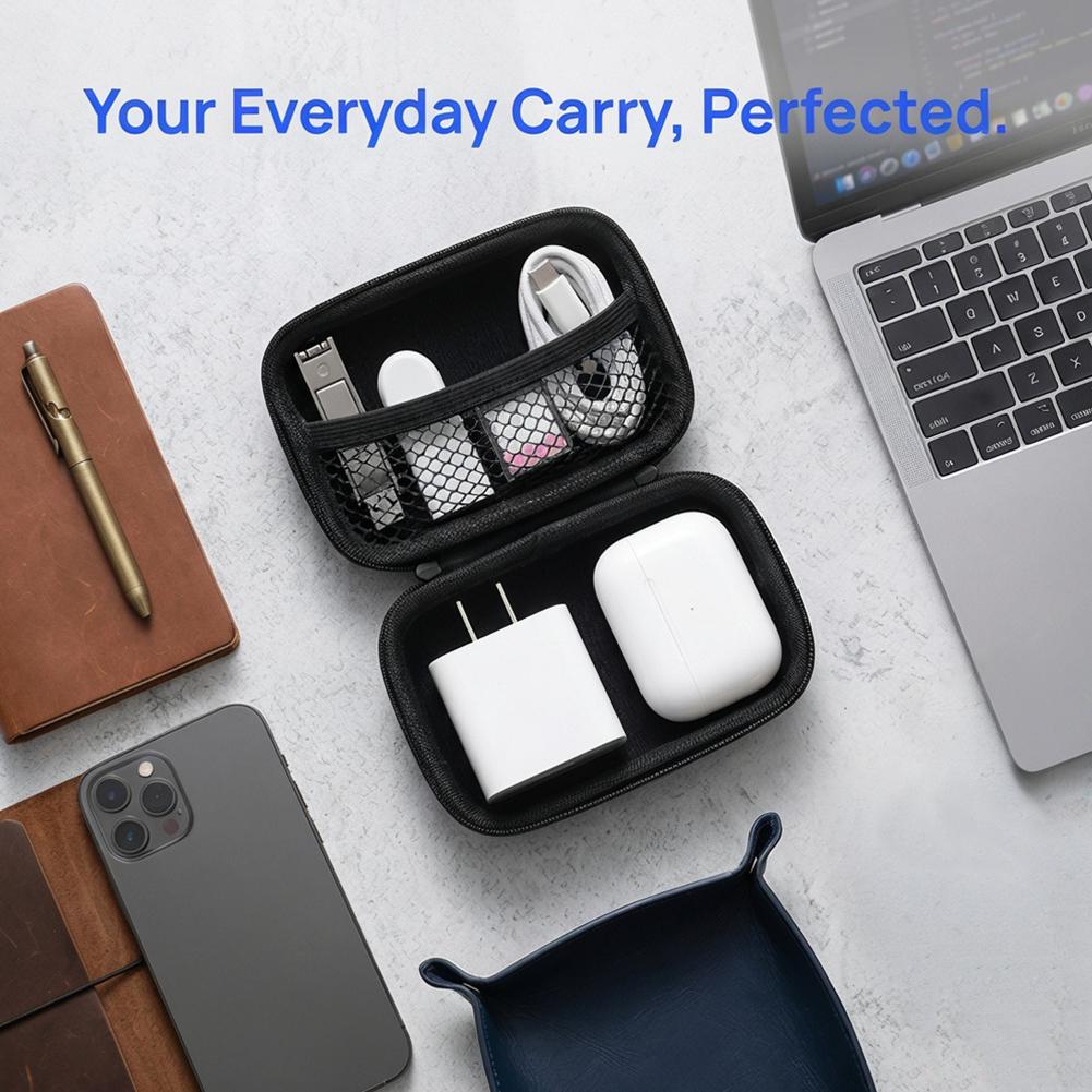Business Headphone Bag Portabl - Cable Organizer Bag ulasan dan harga