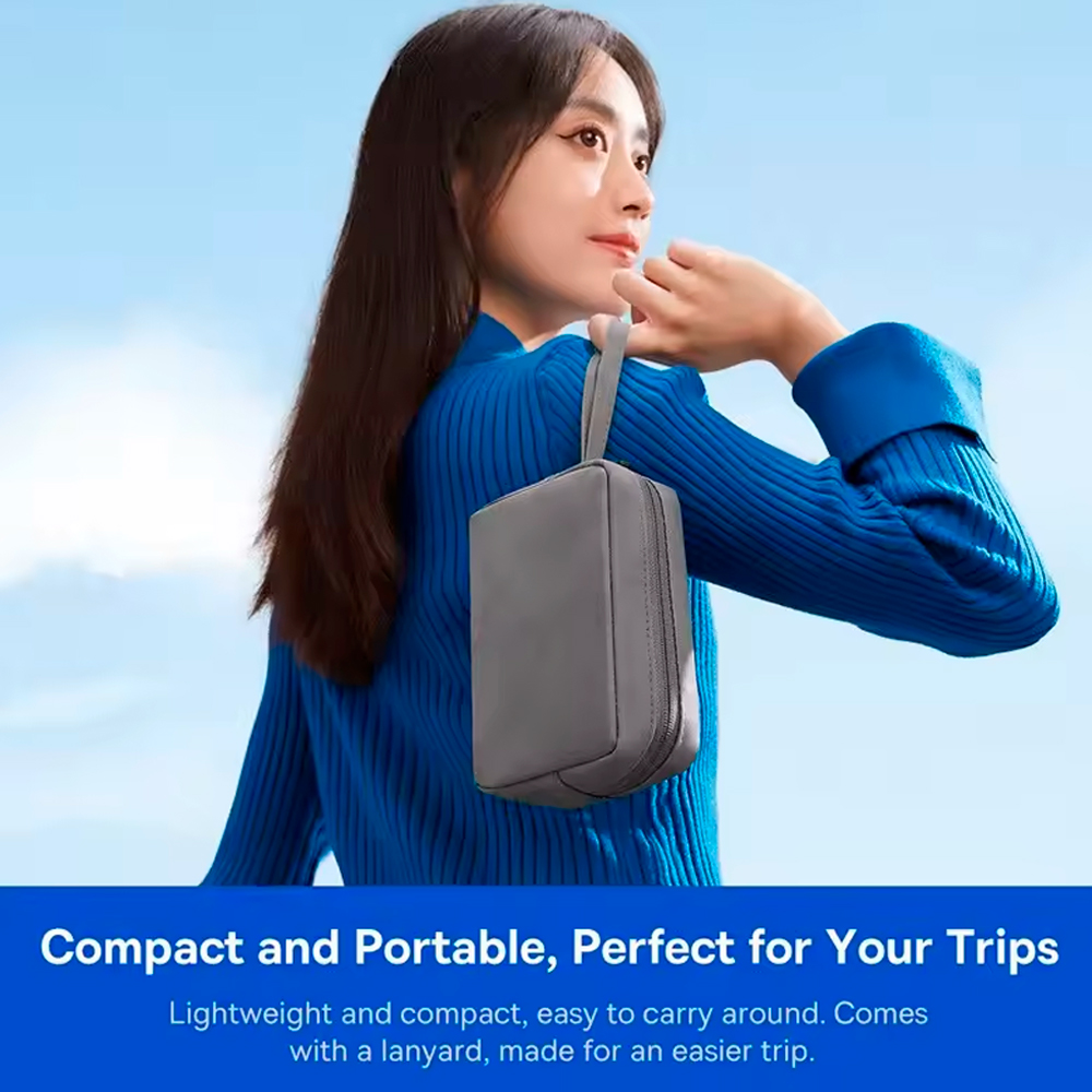 Portable Earphone Bag Waterpro - Cable Organizer Bag ulasan dan harga