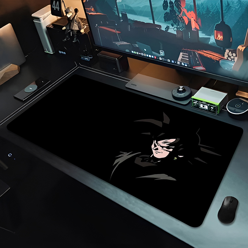 DBZ Black Anime Mouse Pad Drag - Tech Accessories For Desk ulasan dan harga