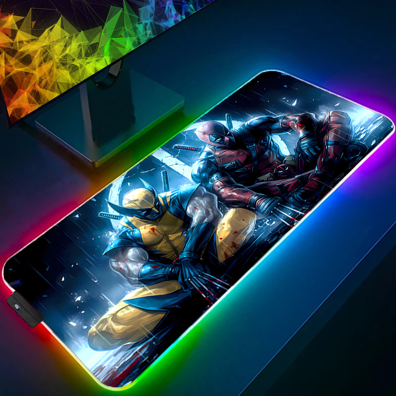 LED Mouse Pad Gaming Backlight - Tech Accessories For Desk ulasan dan harga