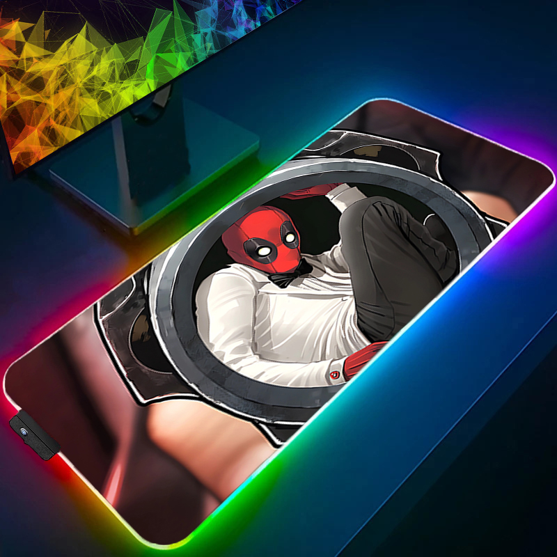 LED Mouse Pad Gaming Backlight - Tech Accessories For Desk ulasan dan harga