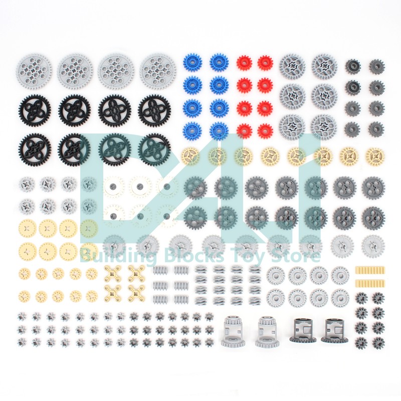 Technical MOC Parts 198Pcs  Ge - Tech Gear Accessories ulasan dan harga