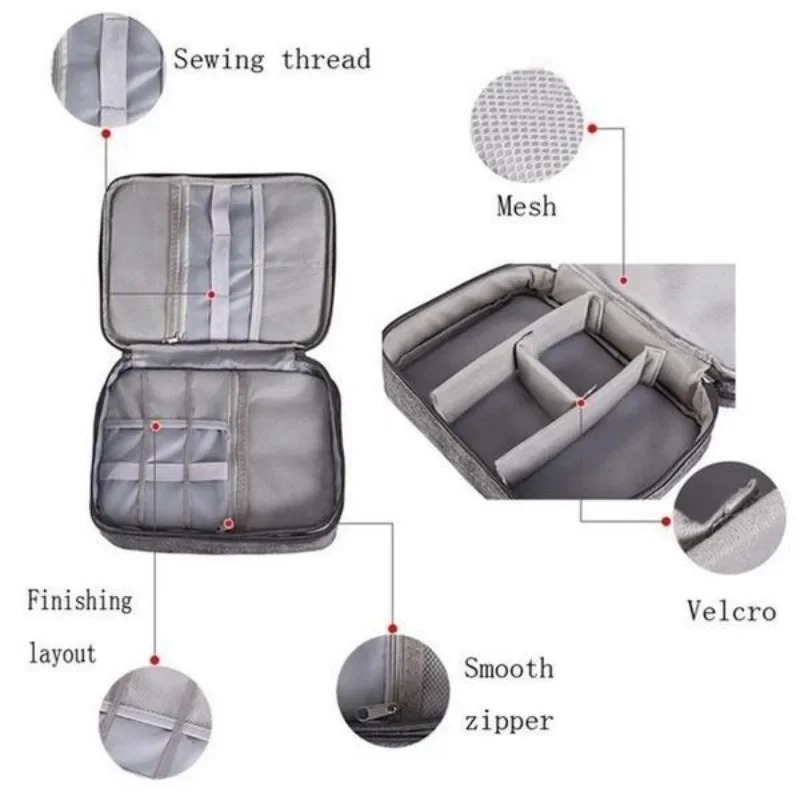 Electronics Organizer Travel C - Tech Accessories Travel ulasan dan harga