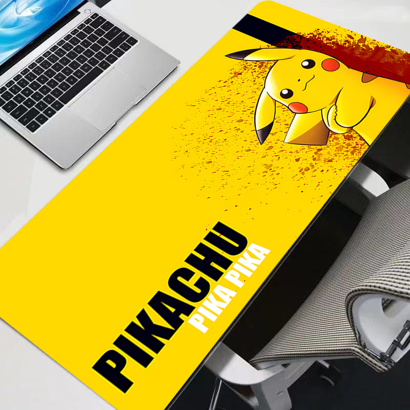 Mouse Pad Large P-Pikachu Rubb - Tech Accessories For Desk ulasan dan harga