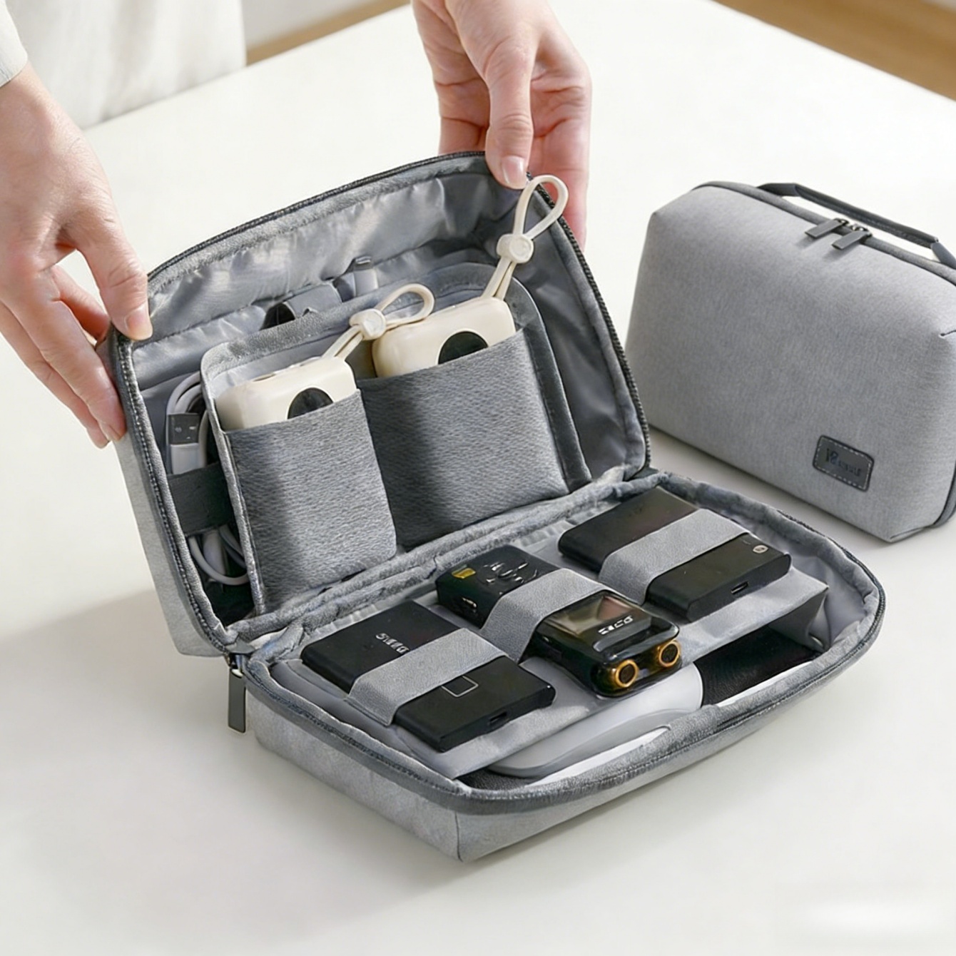 1Pc Electronics Organizer Trav - Tech Accessories Travel Case ulasan dan harga