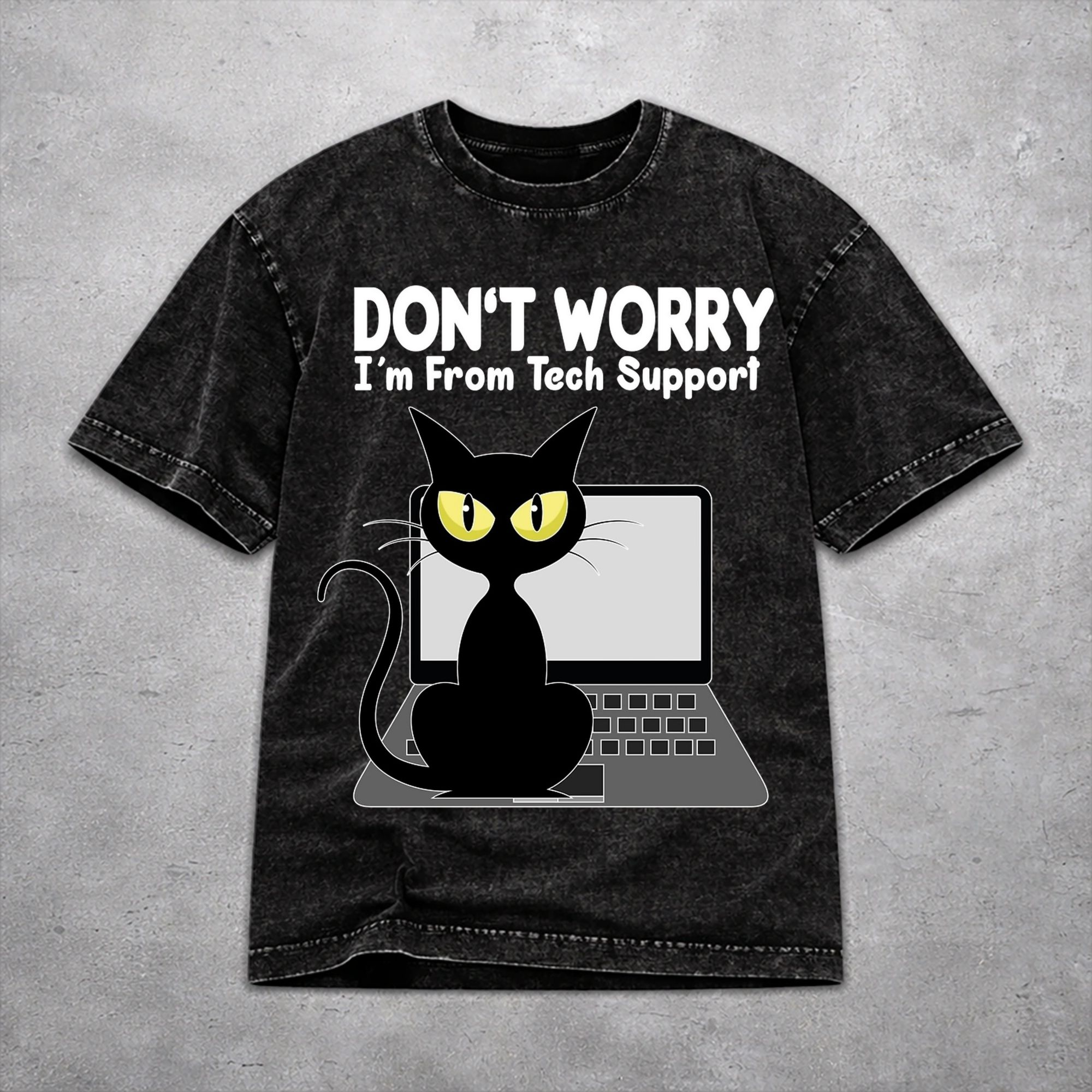 Men Women Wased T-shirts Don't - Tech Neck Accessories ulasan dan harga