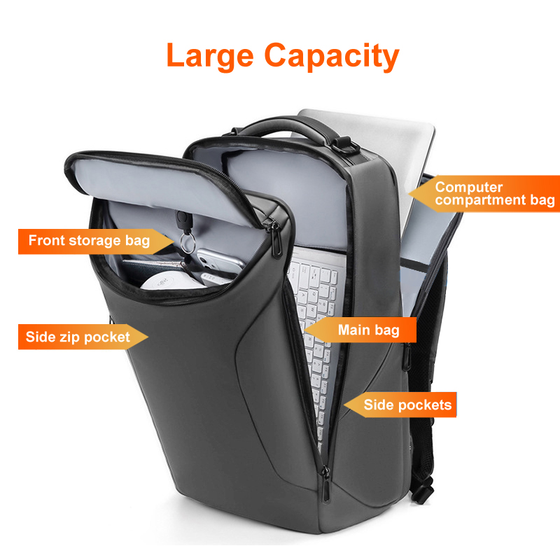 1pc Ergonomic Commute Backpack - Tech Accessories Travel ulasan dan harga