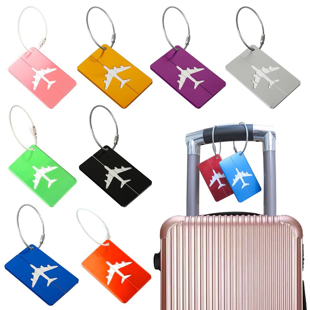 Aluminium Travel Luggage Tags  - Tech Accessories Travel ulasan dan harga