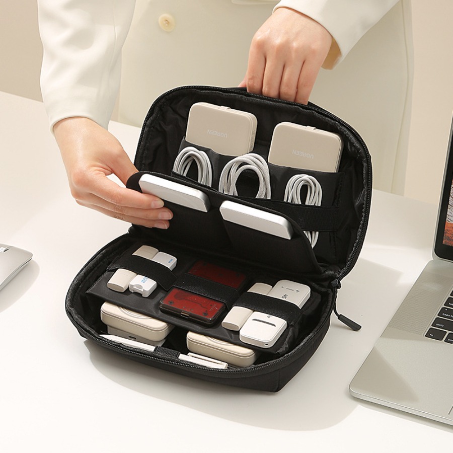 Portable Travel Cord Organizer - Tech Accessories Travel Case ulasan dan harga