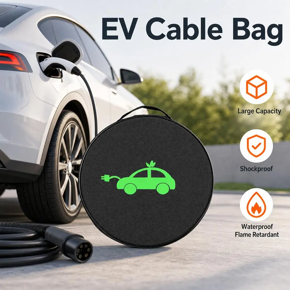 New Car Charger Storage Bag Ca - Cable Organizer Bag ulasan dan harga