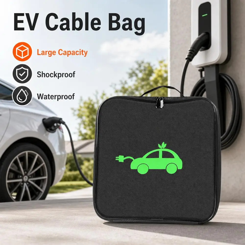 New Car Charger Storage Bag Ca - Cable Organizer Bag ulasan dan harga