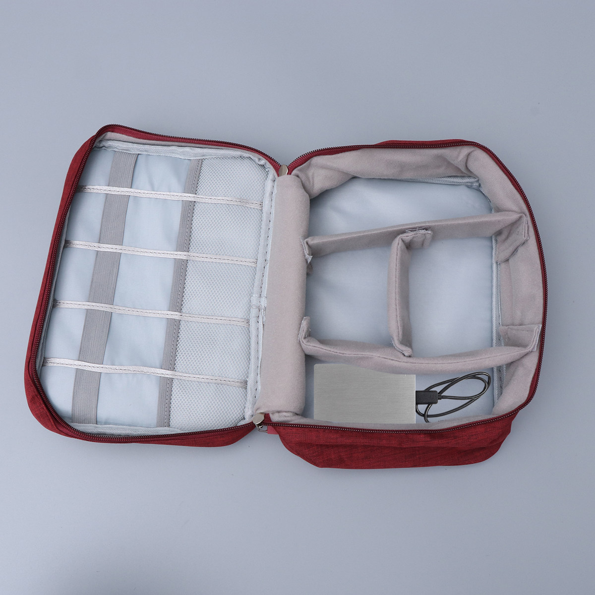 Travel Storage Bag Data Cable  - Tech Accessories Travel Case ulasan dan harga