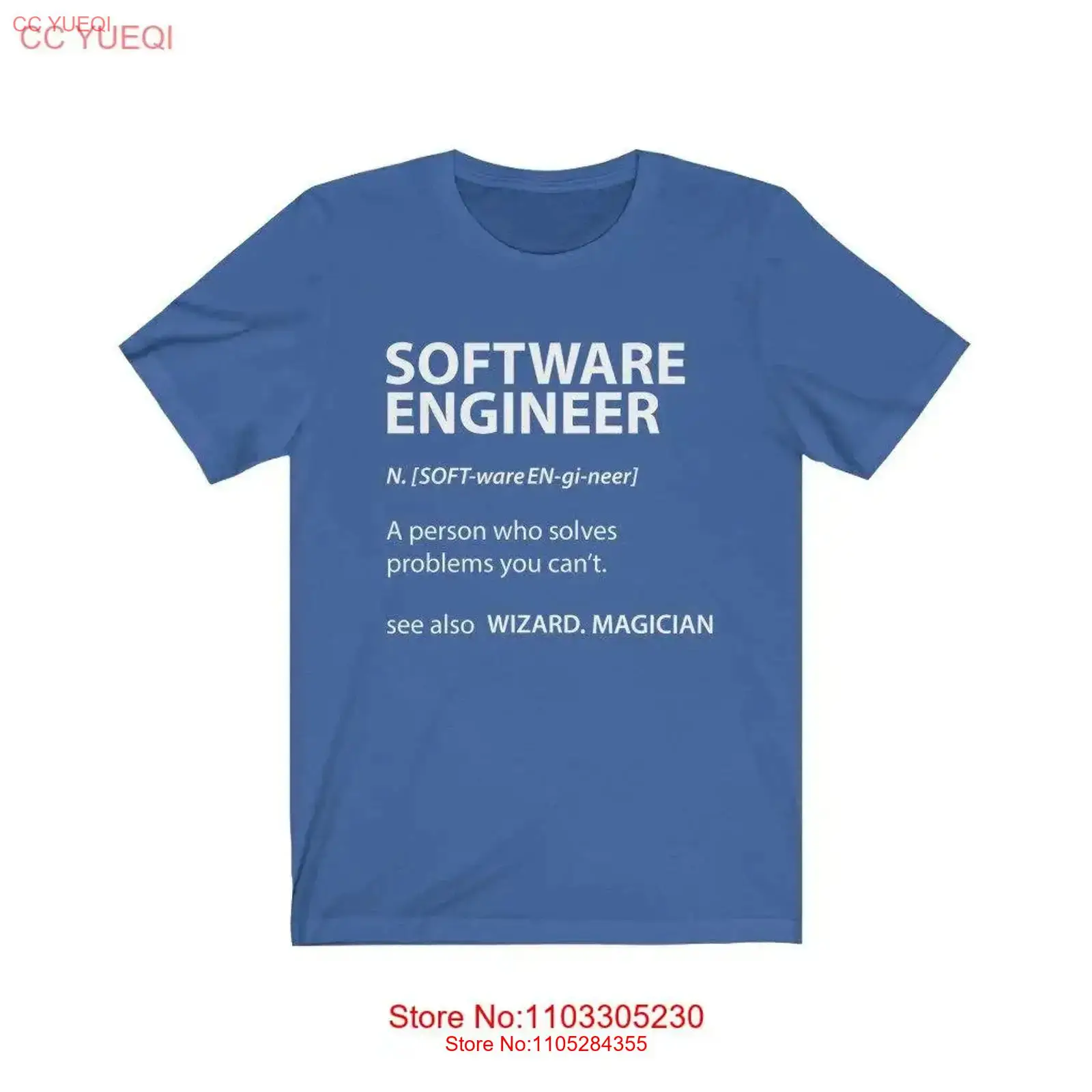 Software Engineer T Shirt Tech - Tech Neck Accessories ulasan dan harga